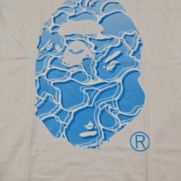 BAPE Light Blue T-Shirt Size Medium - Picture 3 of 6